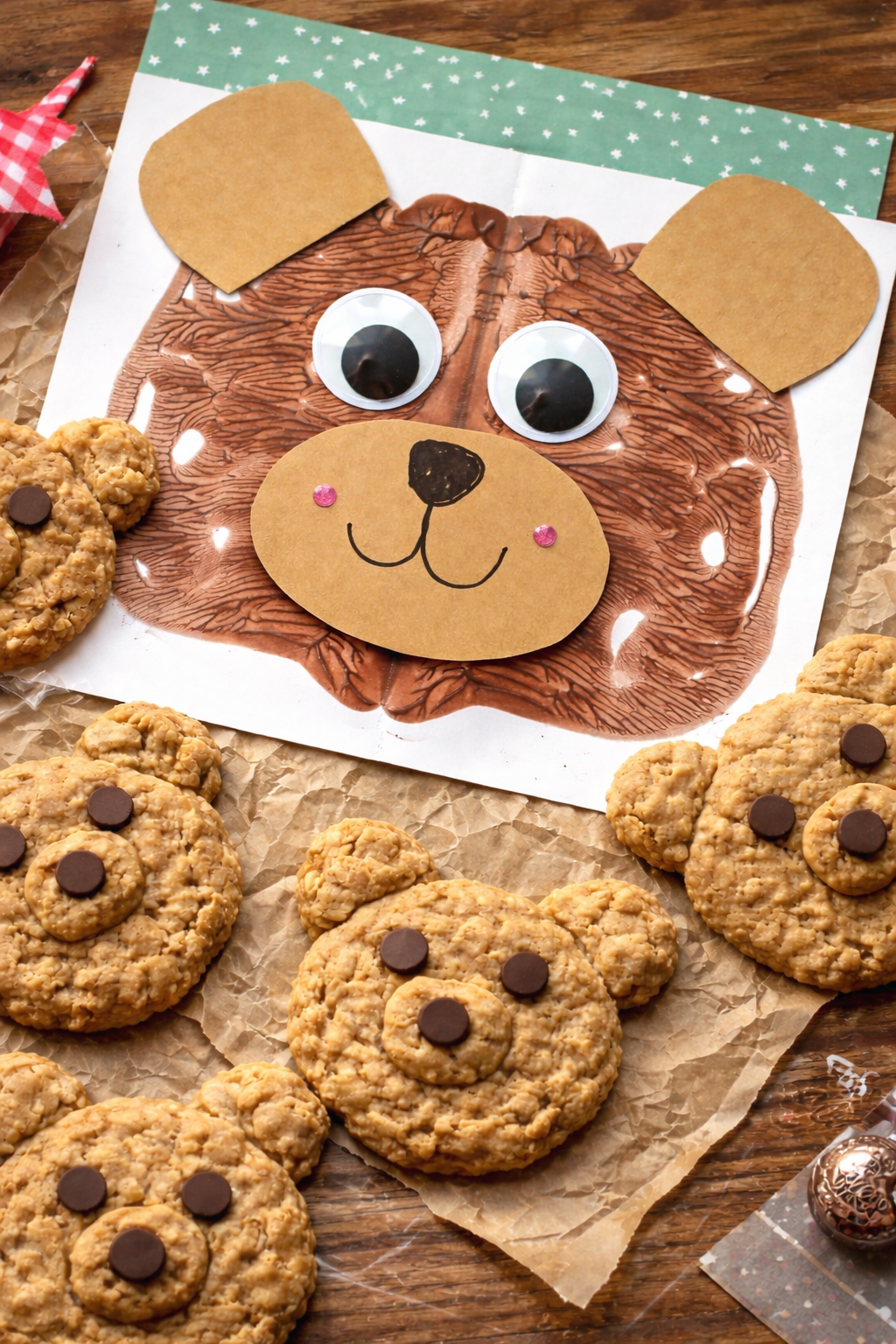 4-7 YRS DROP OFF TEDDY BEAR BAKE & ART ON TUESDAY FEBRUARY 17TH @ 11:AM- 12PM