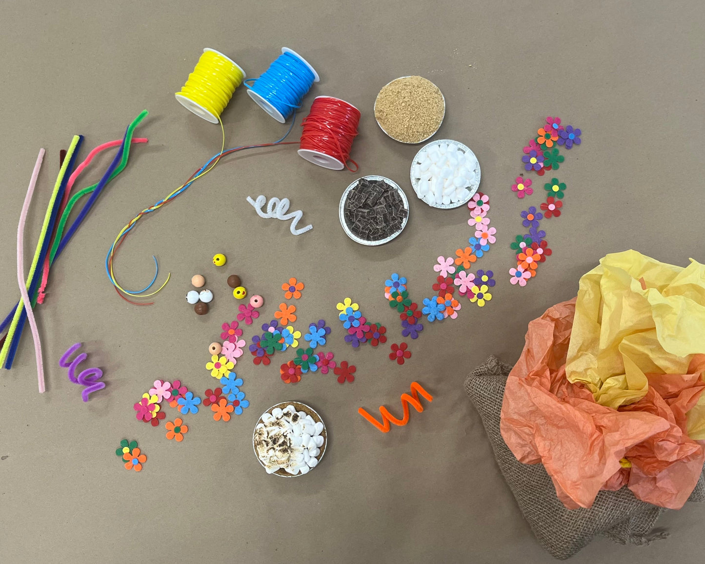 assorted childrens crafts