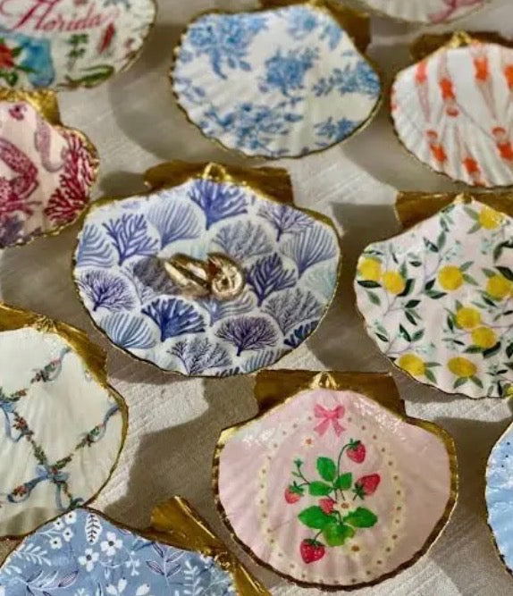 6-12 YRS SEASHELL TRINKET DISHES ON WEDNESDAY JULY 15TH @ 4:30-5:30PM